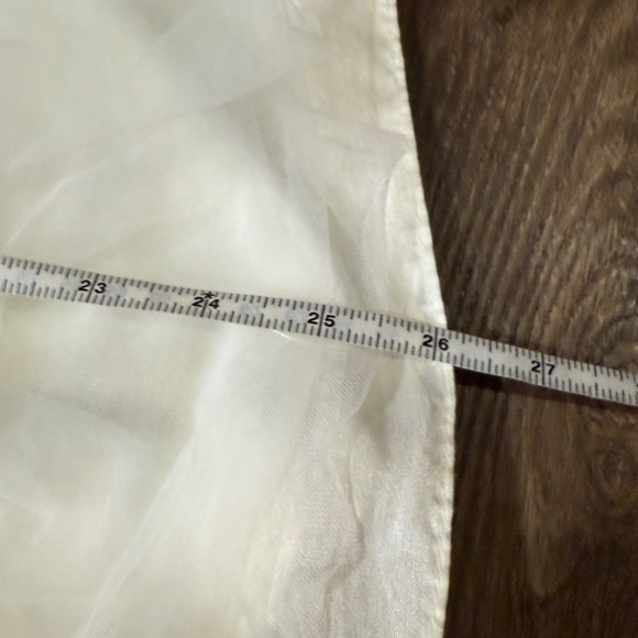 Pippa & Julie Girls Formal Dress, Size 5, Cream, Tulle, Flower Girl, Sleeveless - Picture 4 of 11